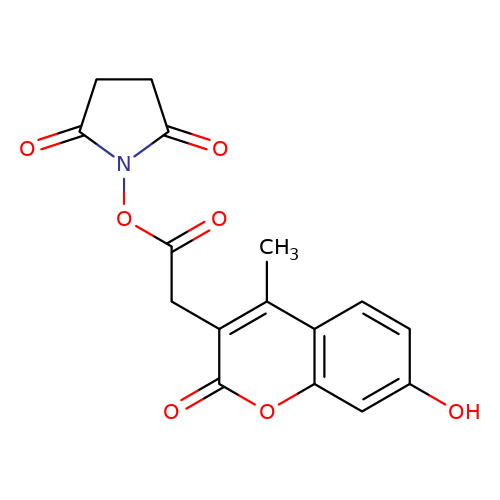 N-Succinimidyl 7-Hydroxy-4-methylcoumarin-3-acetate