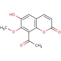 8-Acetyl-6-hydroxy-7-methoxycoumarin
