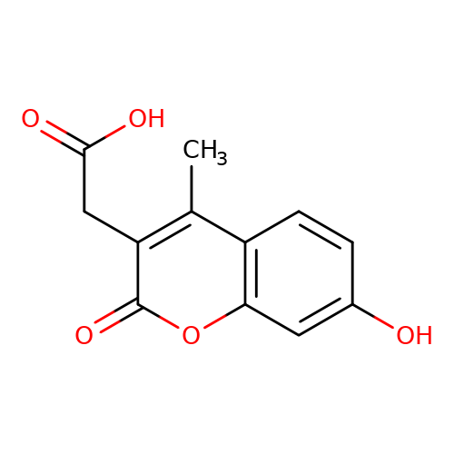 7-Hydroxy-4-methyl-3-coumarinylacetic acid