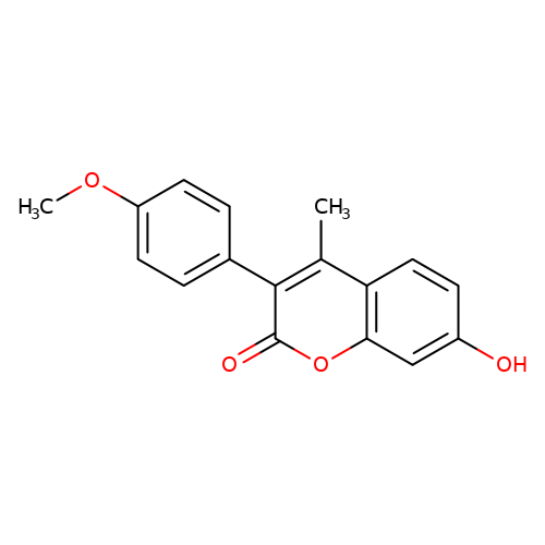 7-Hydroxy-3-(4’-methoxyphenyl)-4-methylcoumarin